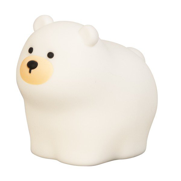 Krémovobiele detské nočné svietidlo Knut – Fischer & Honsel