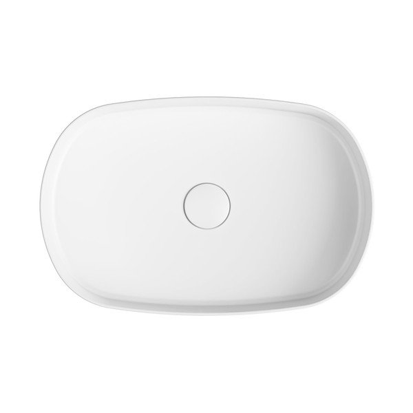 Biele keramické umývadlo 55x36 cm Infinity Oval – Sapho-image-2