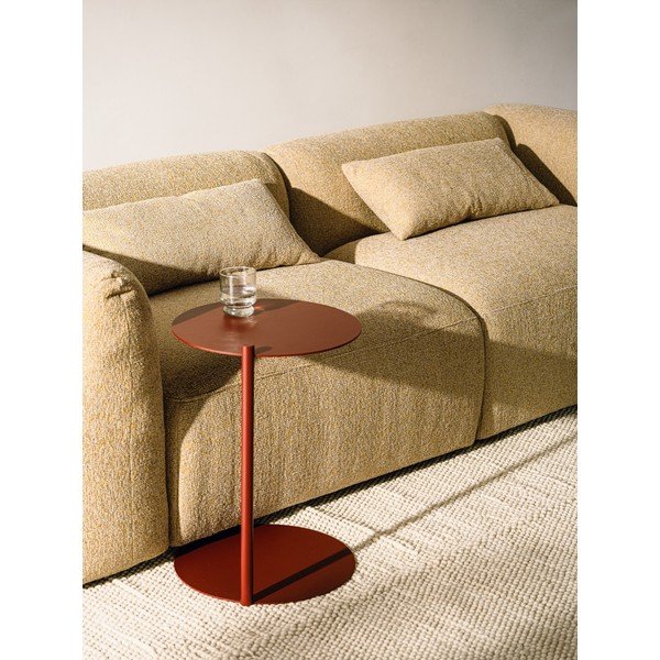 Oceľový okrúhly odkladací stolík 41x40 cm Ande – noo.ma-image-1