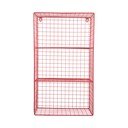 Červená poschodová oceľová polica 60 cm Reja – PT LIVING