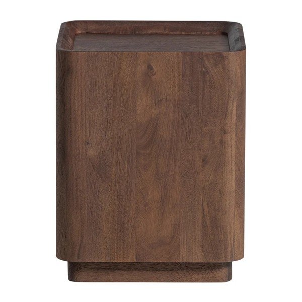 Okrúhly odkladací stolík z mangového dreva ø 40 cm Volu – WOOOD-image-4