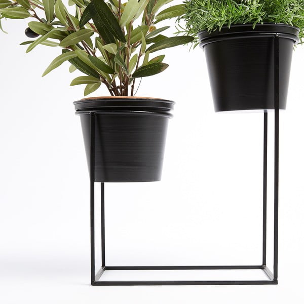 Stojan na 2 kvetináče La Forma Hayworth, 23 × 11,5 cm-image-2