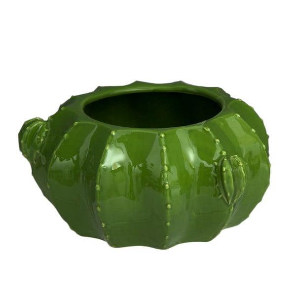 Zelená váza Soho And Deco Cactus
