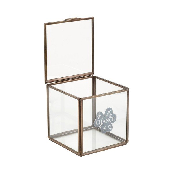 Dekoratívny kovový úložný box s vekom Mots - Jardin d'Ulysse-image-4