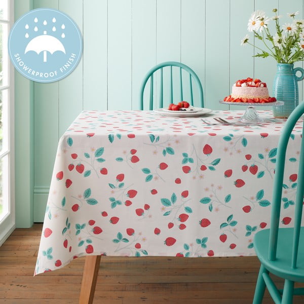 Bavlnený obrus 137x178 cm  Strawberry Garden – Catherine Lansfield-image-3