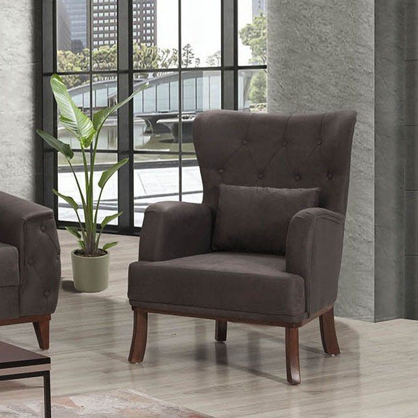 Antracitové kreslo Mart – Balcab Home-image-1