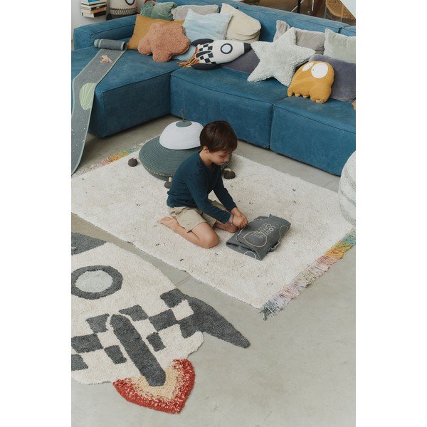 Bavlnený detský vankúšik 54x54 cm Stella Blue Sage – Lorena Canals-image-1