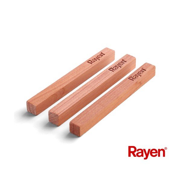 Odpudzovač šatníkových molí 4 ks z cédrového dreva v prírodnej farbe – Rayen-image-2