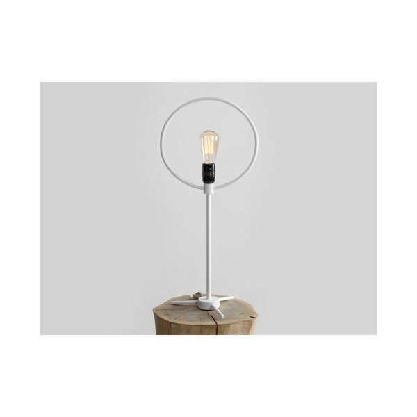 Biela stolová lampa Custom Form Bullet-image-2