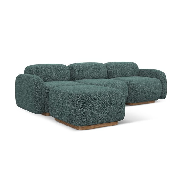 Tyrkysovomodrá modulárna rohová pohovka (variabilná) Ailani – Makamii-image-4