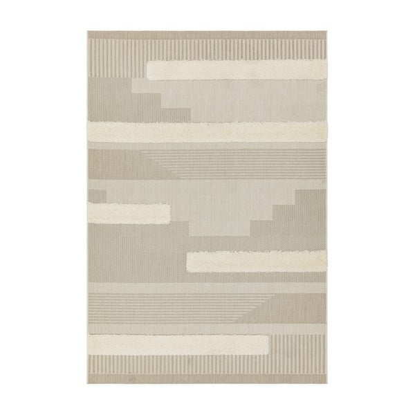 Krémovobiely vonkajší koberec 200x290 cm Monty – Asiatic Carpets