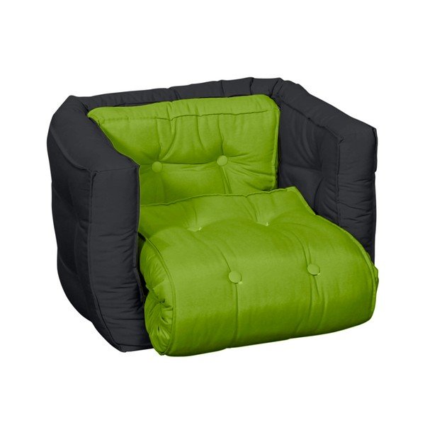 Detské kresielko Karup Baby Dice Lime/Gray