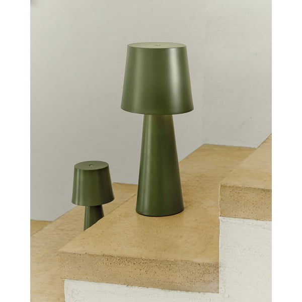 LED prenosné stmievateľné vonkajšie svietidlo na USB ø 10 cm Arenys – Kave Home-image-2