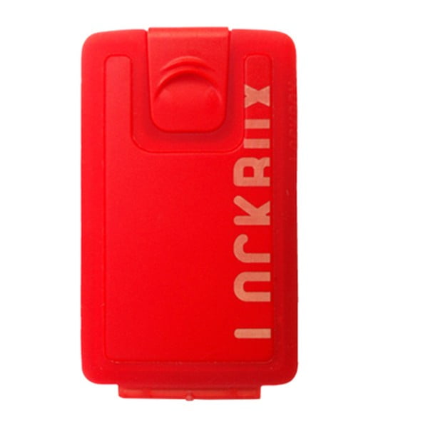 Červená peňaženka Lockbox Trarisp