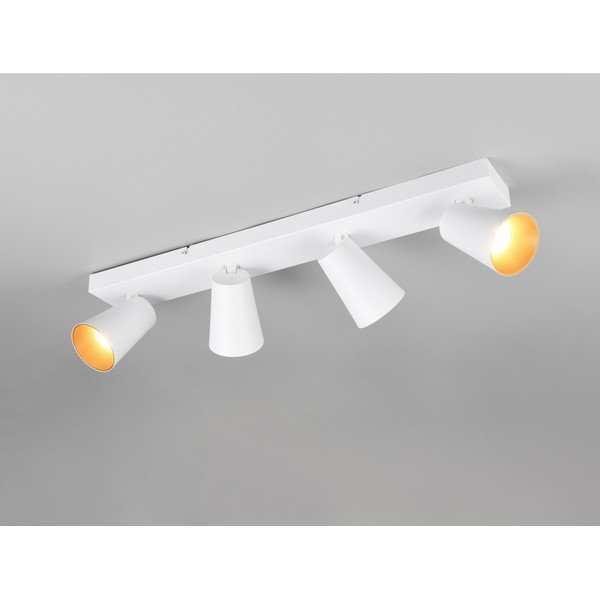 Biele bodové svietidlo ø 8 cm Sharp – Trio-image-1