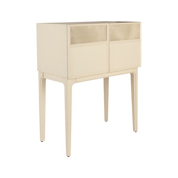 Krémová komoda v dekore duba 80x100x45 cm June – Zuiver-image-2