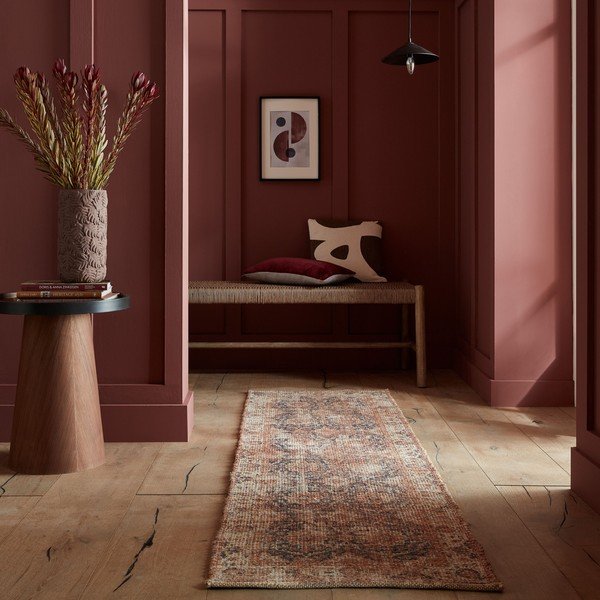 Ručne tkaný behúň s prímesou juty v prírodnej farbe 60x230 cm Miley – Flair Rugs-image-1