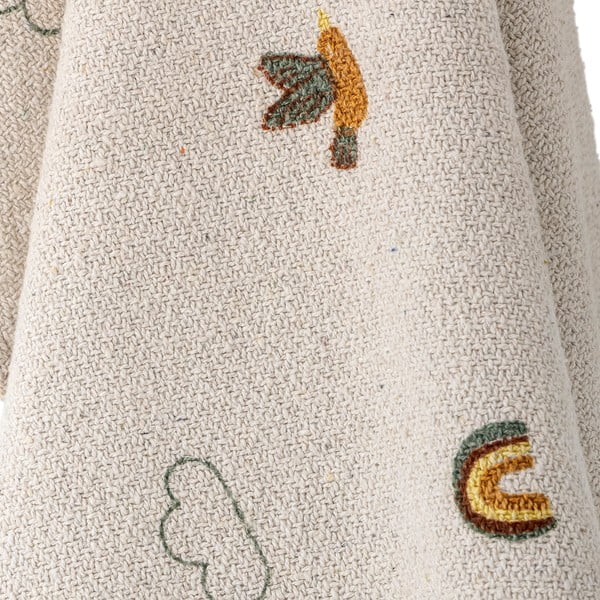 Biela detská deka 80x100 cm Agnes – Bloomingville Mini-image-3