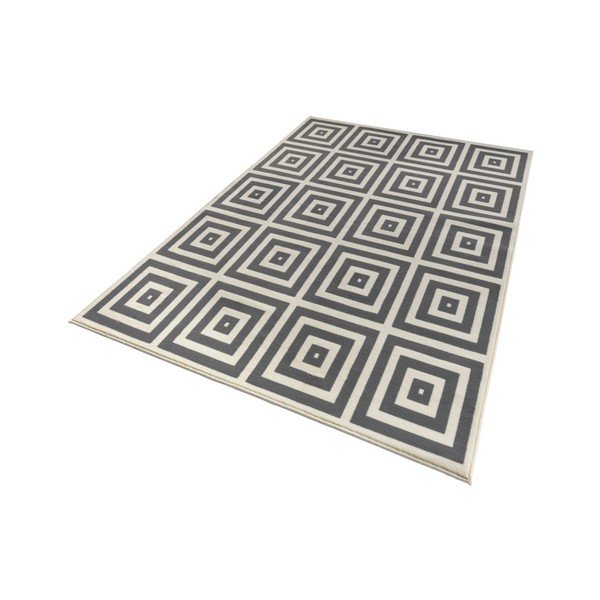 Sivo-biely koberec Zala Living Mono, 70 × 140 cm-image-2