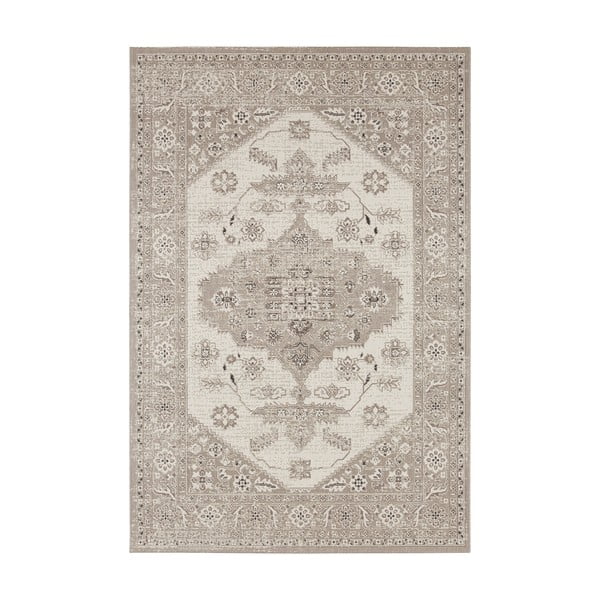 Hnedo-béžový vonkajší koberec NORTHRUGS Navarino, 80 x 150 cm