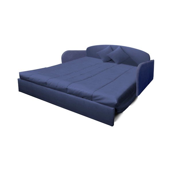 Modrosivá trojmiestna rozkladacia pohovka 13Casa Paul-image-3