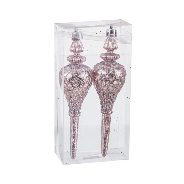 Vianočné ozdoby v súprave 2 ks ø 4 cm Tear – Casa Selección