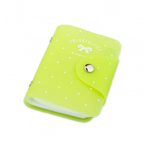 Puzdro na doklady Dot, žlté