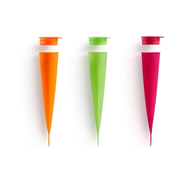 Silikónové formy na nanuky v súprave 3 ks – Lékué