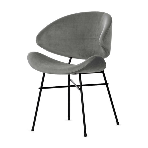 Sivá stolička so sivými nohami Iker Cheri