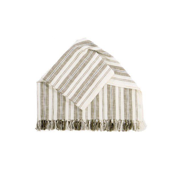 Zelená bavlnená deka 150x200 cm Indira – Tiseco Home Studio-image-4