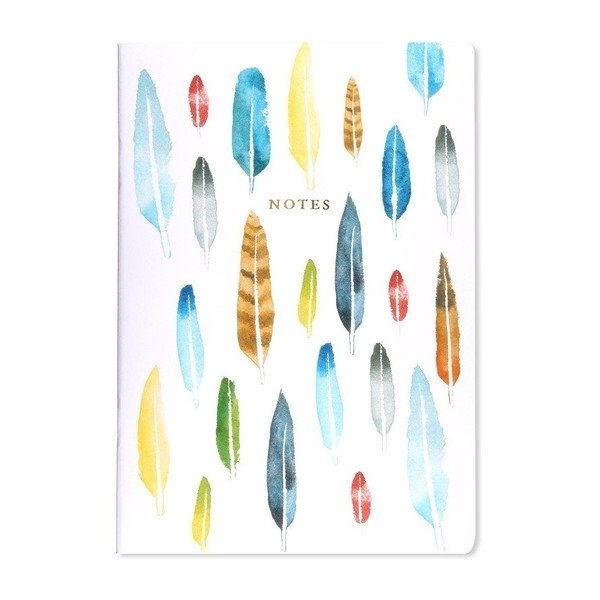 Zošit Go Stationery Feathers