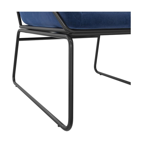 Modré zamatové kreslo Avery – Støraa-image-4