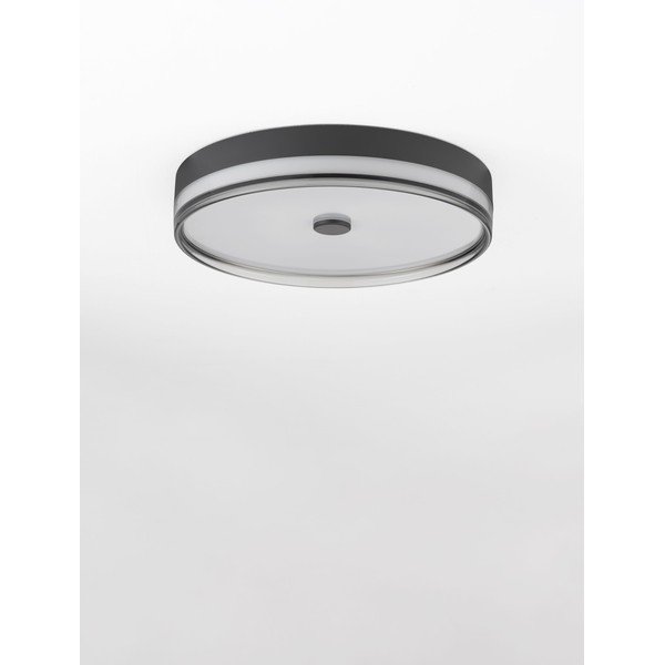 Matne čierne oceľové LED stropné svietidlo so stmievačom Helios – Nova Luce-image-3