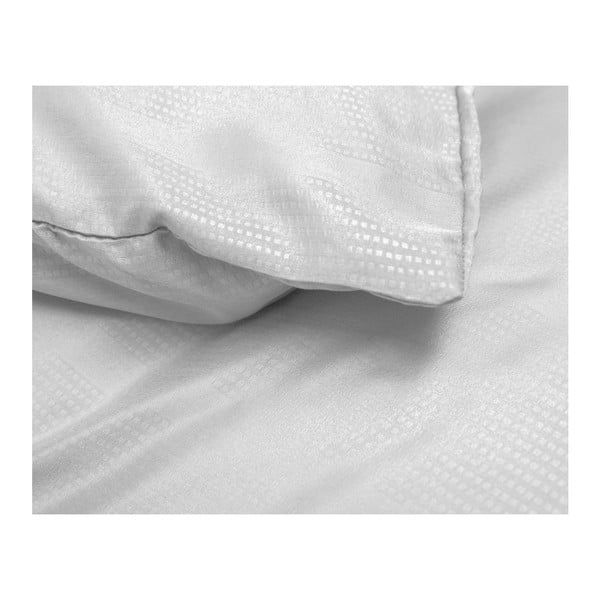 Biele obliečky z mikroperkálu na jednolôžko Sleeptime Montreal, 140 × 200 cm-image-1