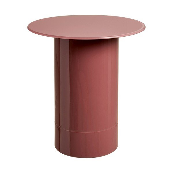 Sklenený okrúhly odkladací stolík ø 45 cm Florens – House Nordic