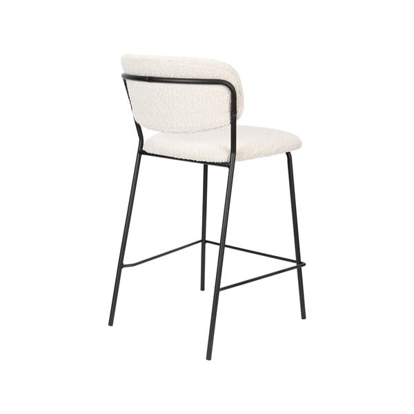 Biele barové stoličky v súprave 2 ks 89 cm Jolien - White Label-image-4