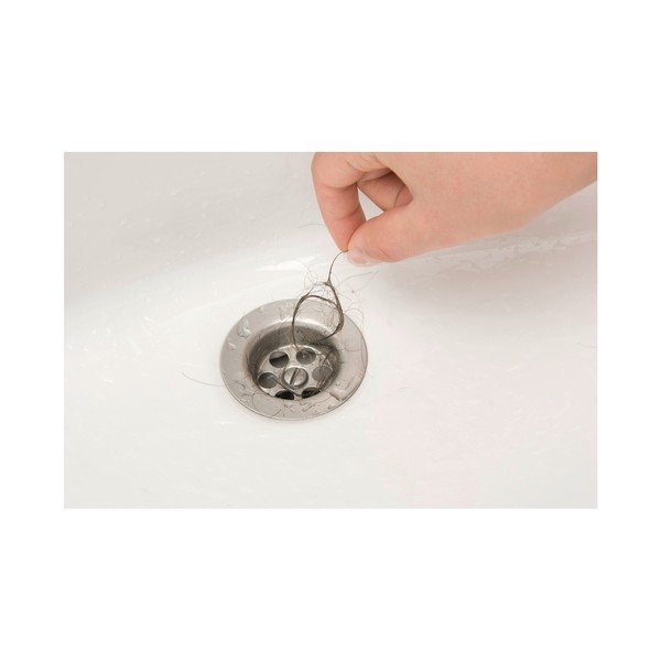 Sada 2 sitiek do odtoku v striebornej farbe Wenko Hair Retention Sieve-image-2