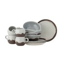 Kameninová jedálenská súprava 12 ks Paula – Bloomingville