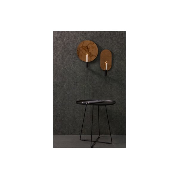 Čierny odkladací stolík WOOOD Otis Luna-image-3