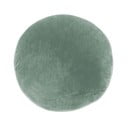 Zelený dekoratívny vankúš z mikrovlákna Tiseco Home Studio Marshmallow, ø 40 cm