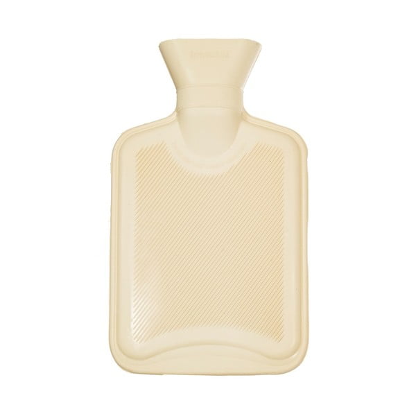 Béžový termofor z mikroplyšu 700 ml Olivia – Sass & Belle-image-1