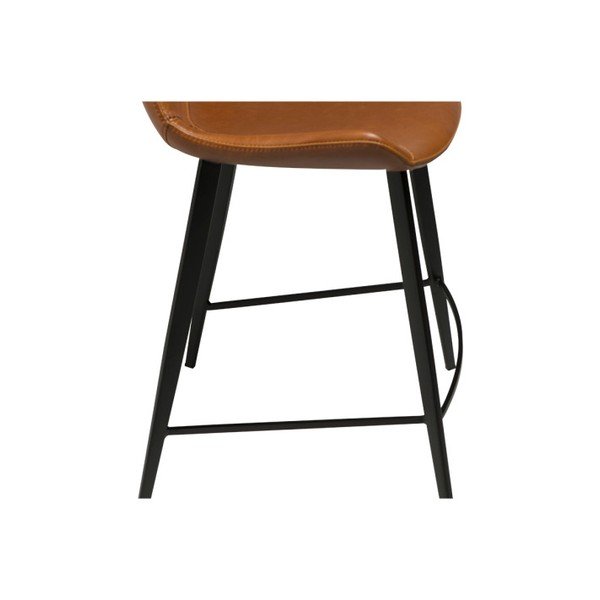 Svetlohnedá barová stolička z imitácie kože DAN-FORM Denmark Hype-image-3