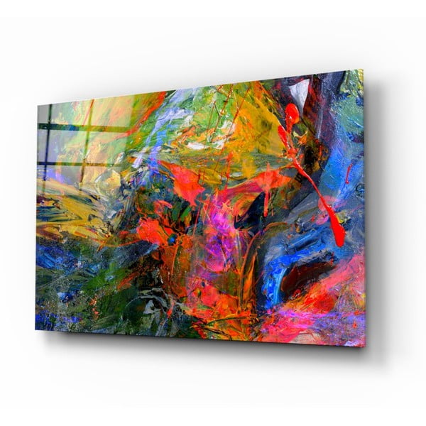 Sklenený obraz Insigne Color Burst, 72 x 46 cm