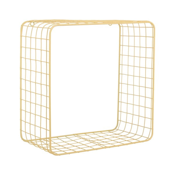 Svetložltá oceľová polica v súprave 2 ks 35 cm Reja – PT LIVING-image-2