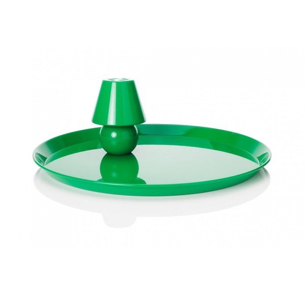 Stolná lampa s podnosom Fatboy Snacklight Green-image-1
