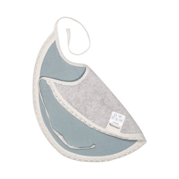 Sivý mušelínový podbradník Kindsgut Paris-image-4