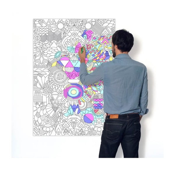 Maľovanka OMY Patchwork (70x100 cm)-image-2