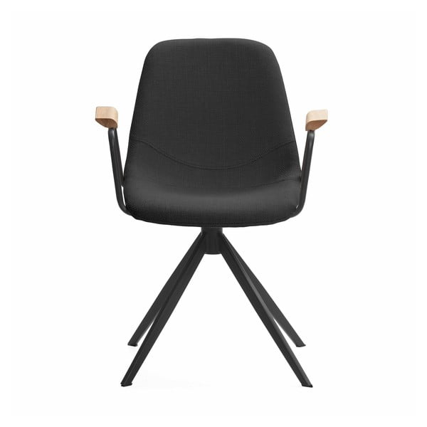 Čierne jedálenské stoličky v súprave 2 ks Tali – Marckeric-image-3