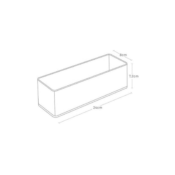 Plastové organizéry do zásuvky v súprave 2 ks Tower – YAMAZAKI-image-4