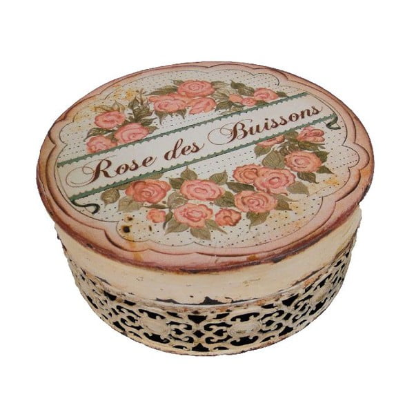 Okrúhly box Antic Line Rose des Buissons
